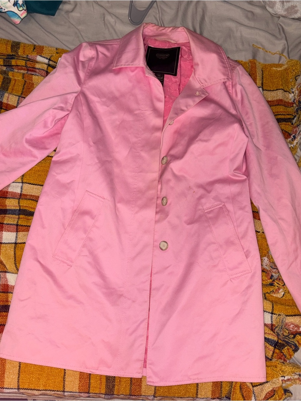Coach Pink Women's Coat